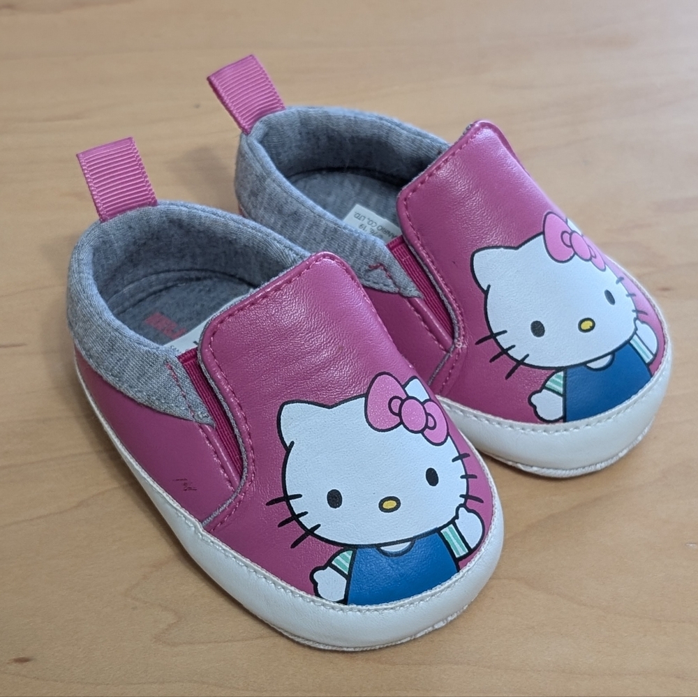 Hello Kitty Infant Shoes Slip On Sanrio Classic Casual Cartoon Baby Child